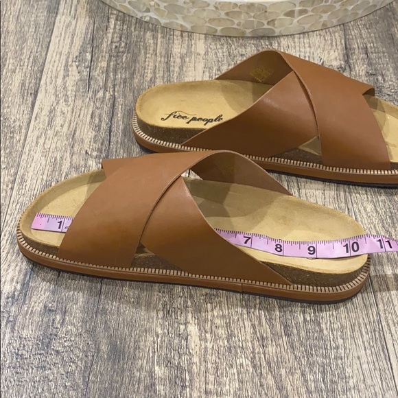 🆕 Free People Sidelines Flat Footbed Sandal - Picture 10 of 12